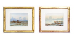Pair of Orientalist Watercolors