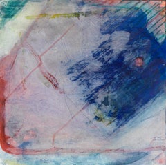 Emily Mason – „So Slight a Film“, signiertes Ölgemälde auf Papier, gerahmt bei Lehman Bros.