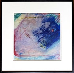 Emily Mason – „So Slight a Film“, signiertes Ölgemälde auf Papier, gerahmt bei Lehman Bros.