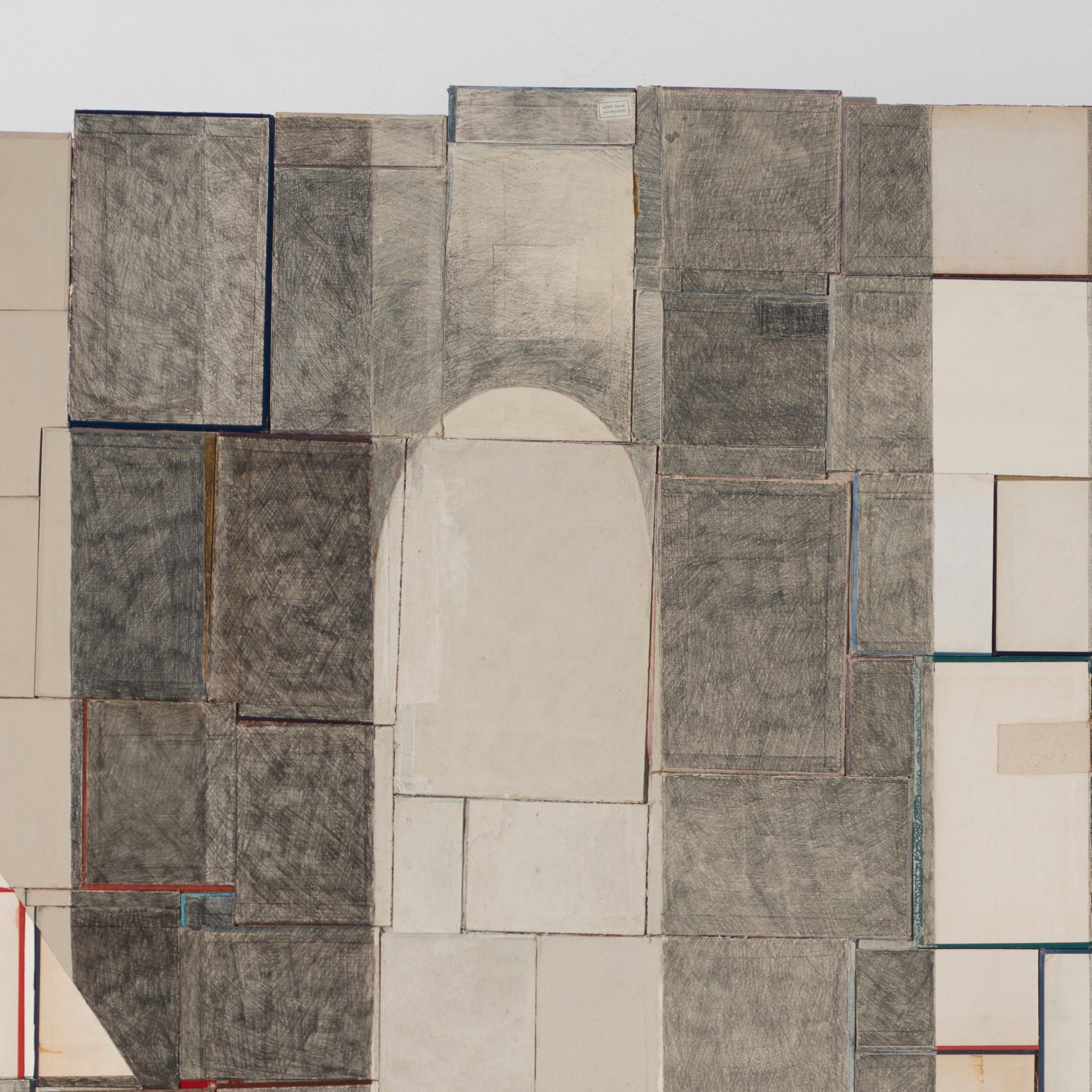 Singularer Bogen (Zeitgenössisch), Mixed Media Art, von Emily Payne
