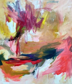 A contre courant, Painting, Oil on Canvas