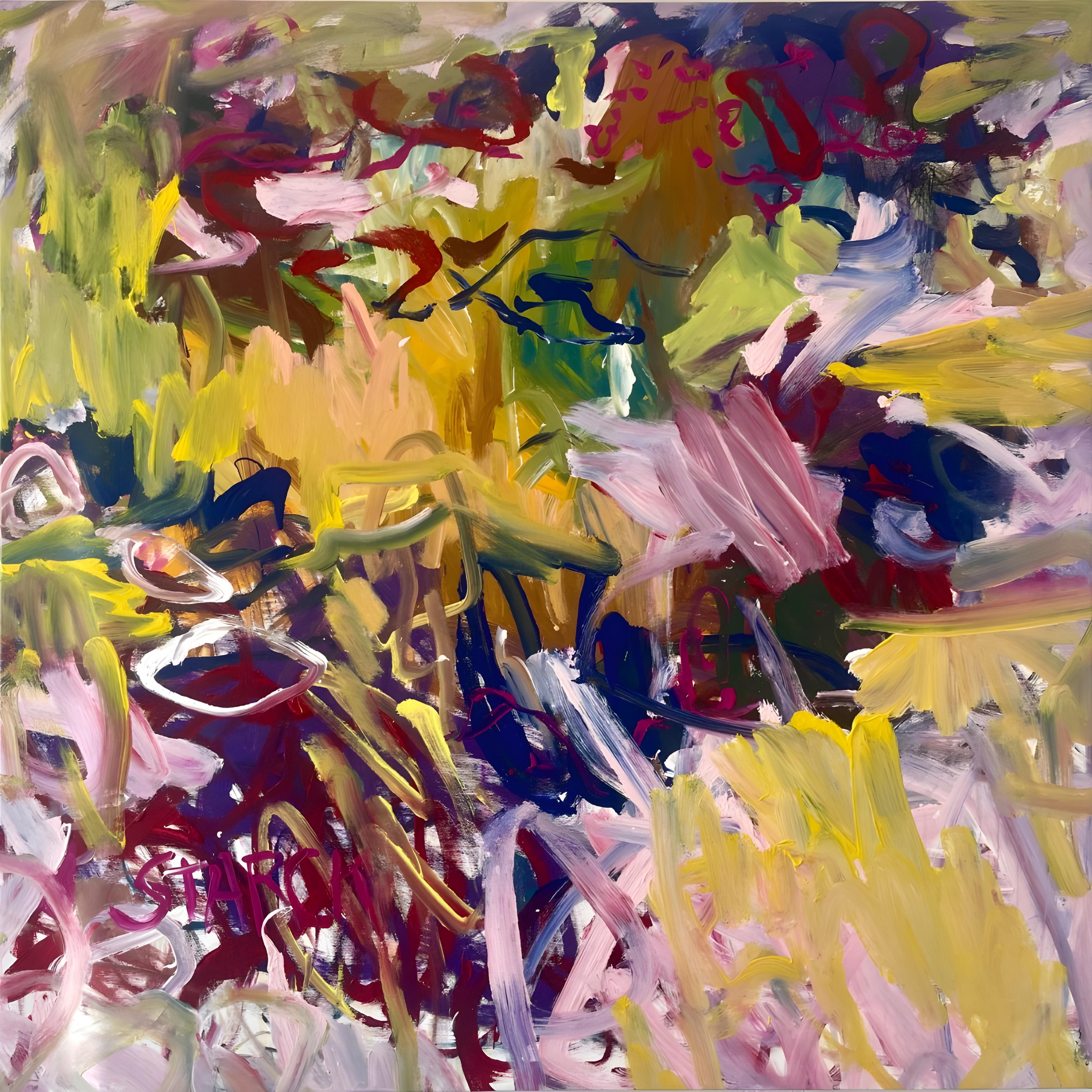 A Little Further: Large Format Abstract Expressionism Painting