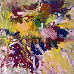 Un peu plus loin : Peinture d'expressionnisme abstrait de grand format