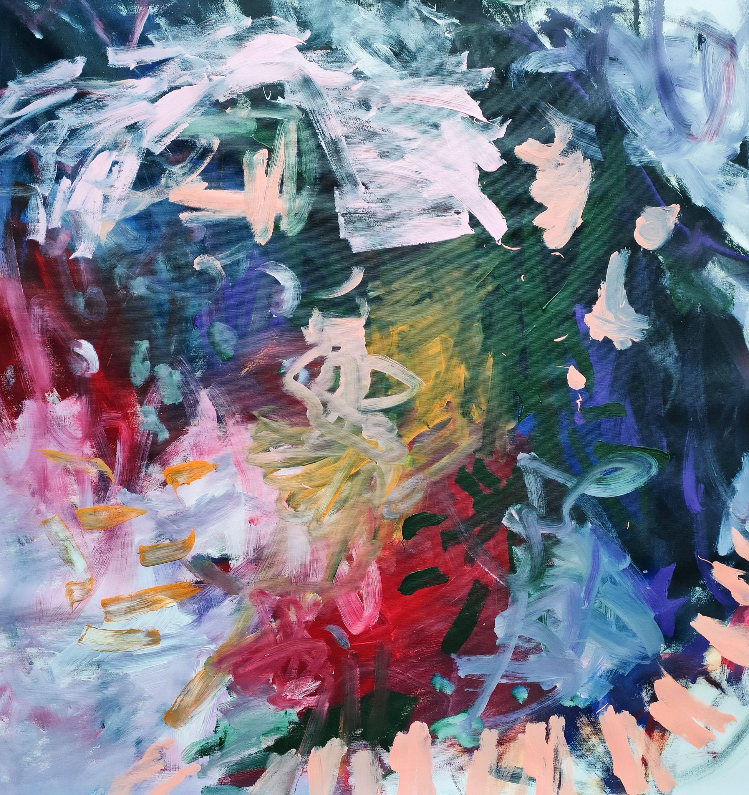 Abstract Painting di Emily STARCK - Agorafobia, Pittura, Acrilico su tela