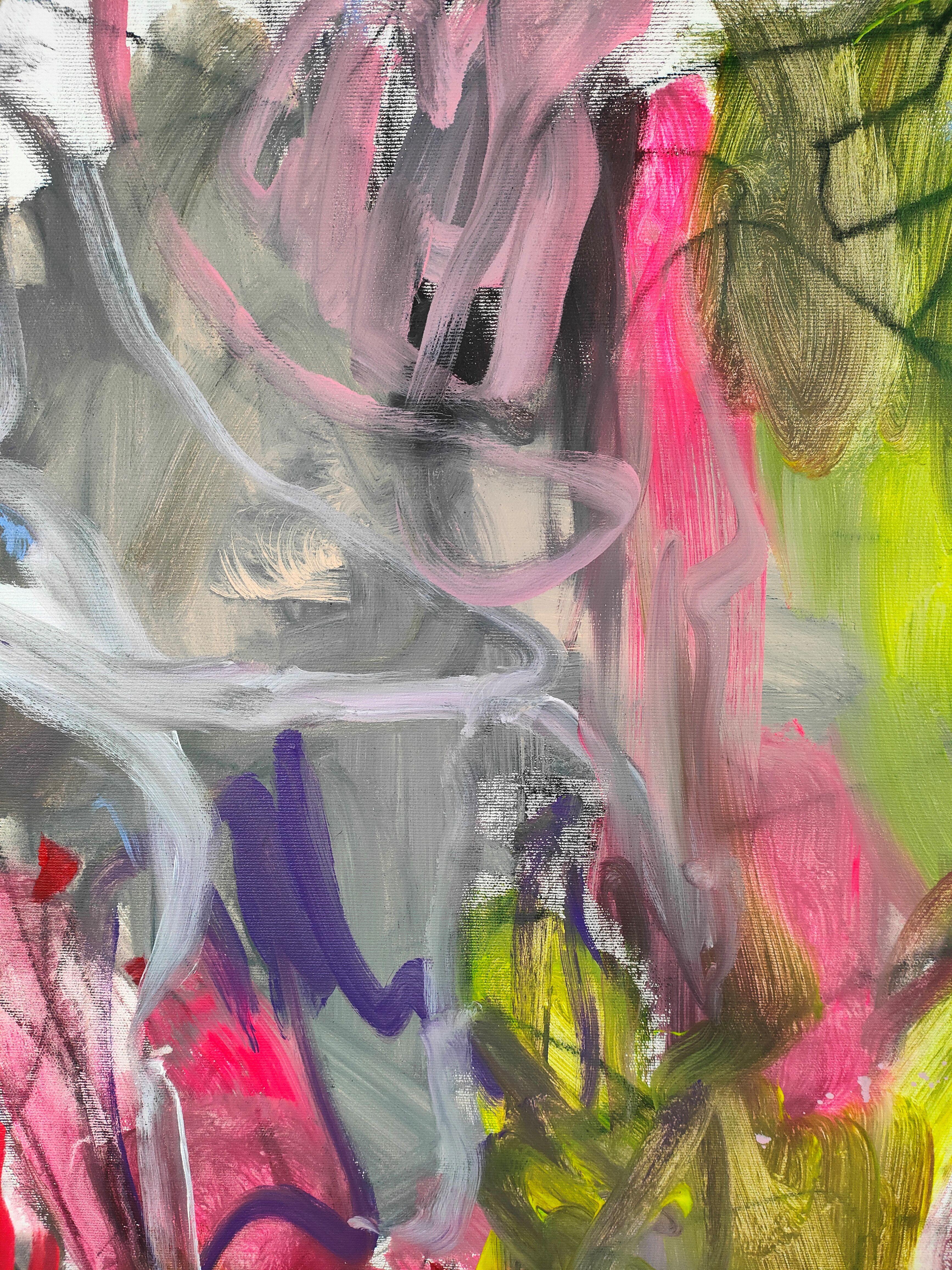 All these things in my head, Painting, Acrylic on Canvas For Sale 1
