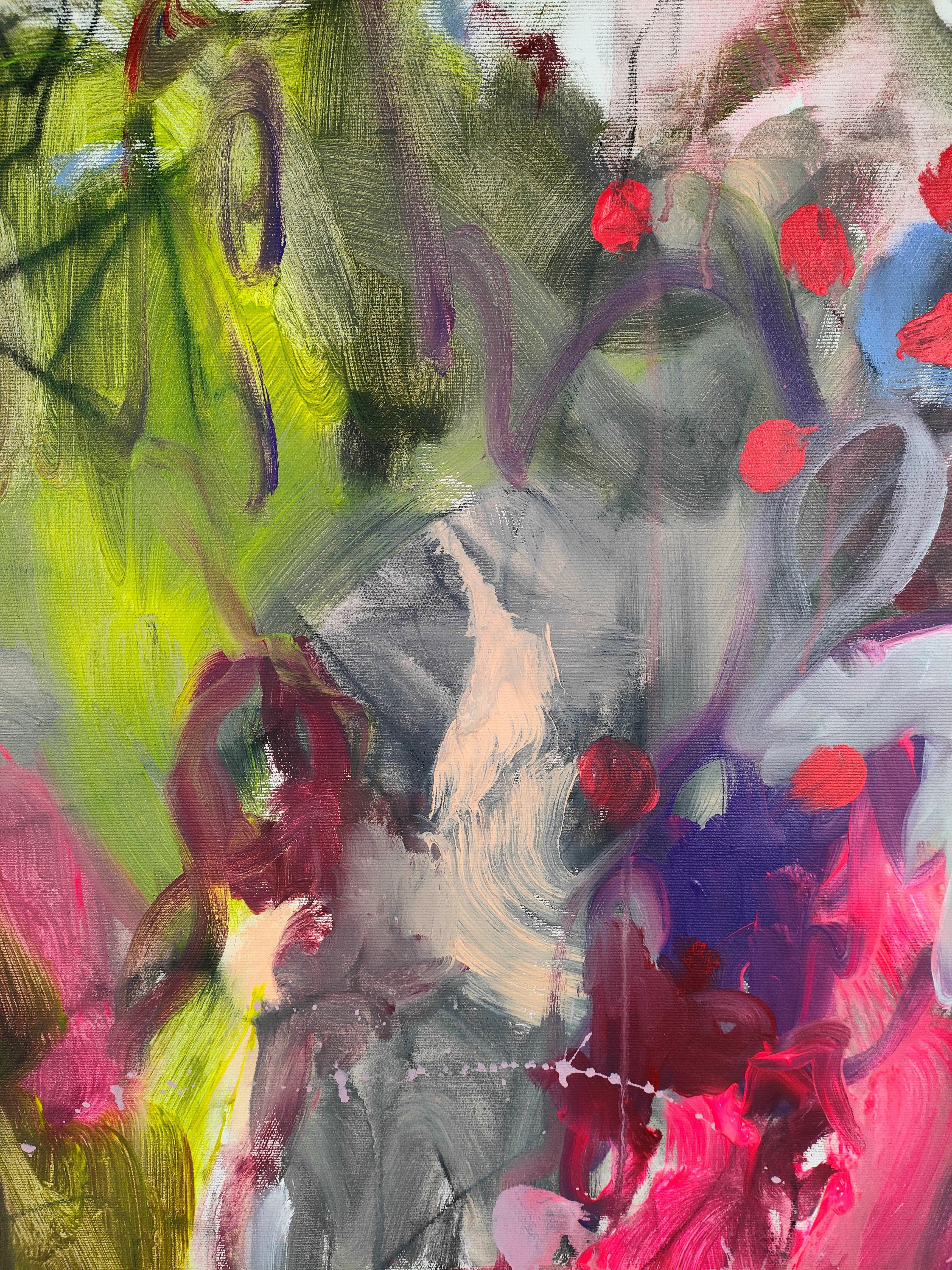 All these things in my head, Painting, Acrylic on Canvas For Sale 2