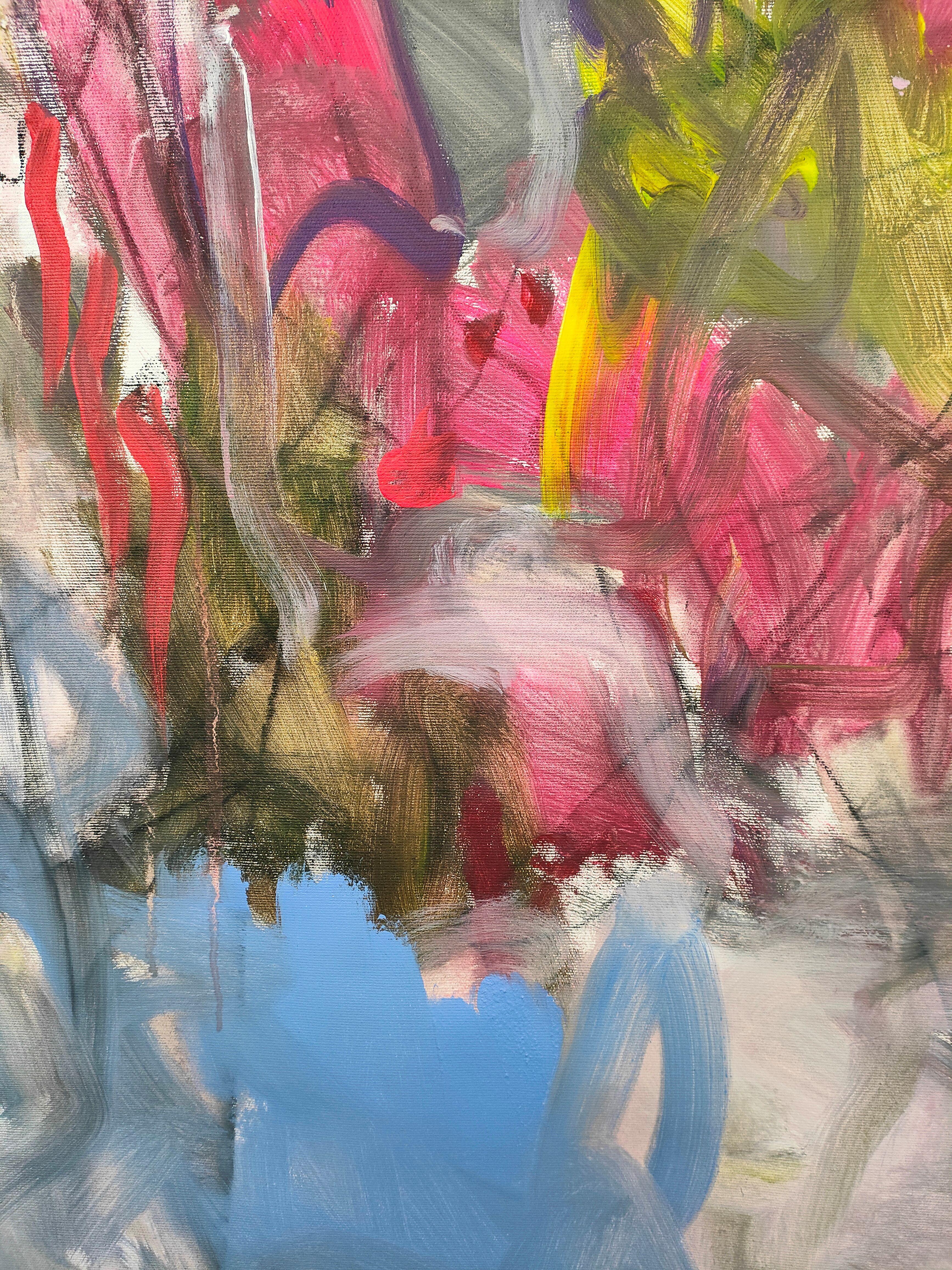 All these things in my head, Painting, Acrylic on Canvas For Sale 3