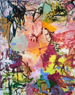 Retour au studio d'été avec tout mon amour, Peinture, Acrylique sur toile