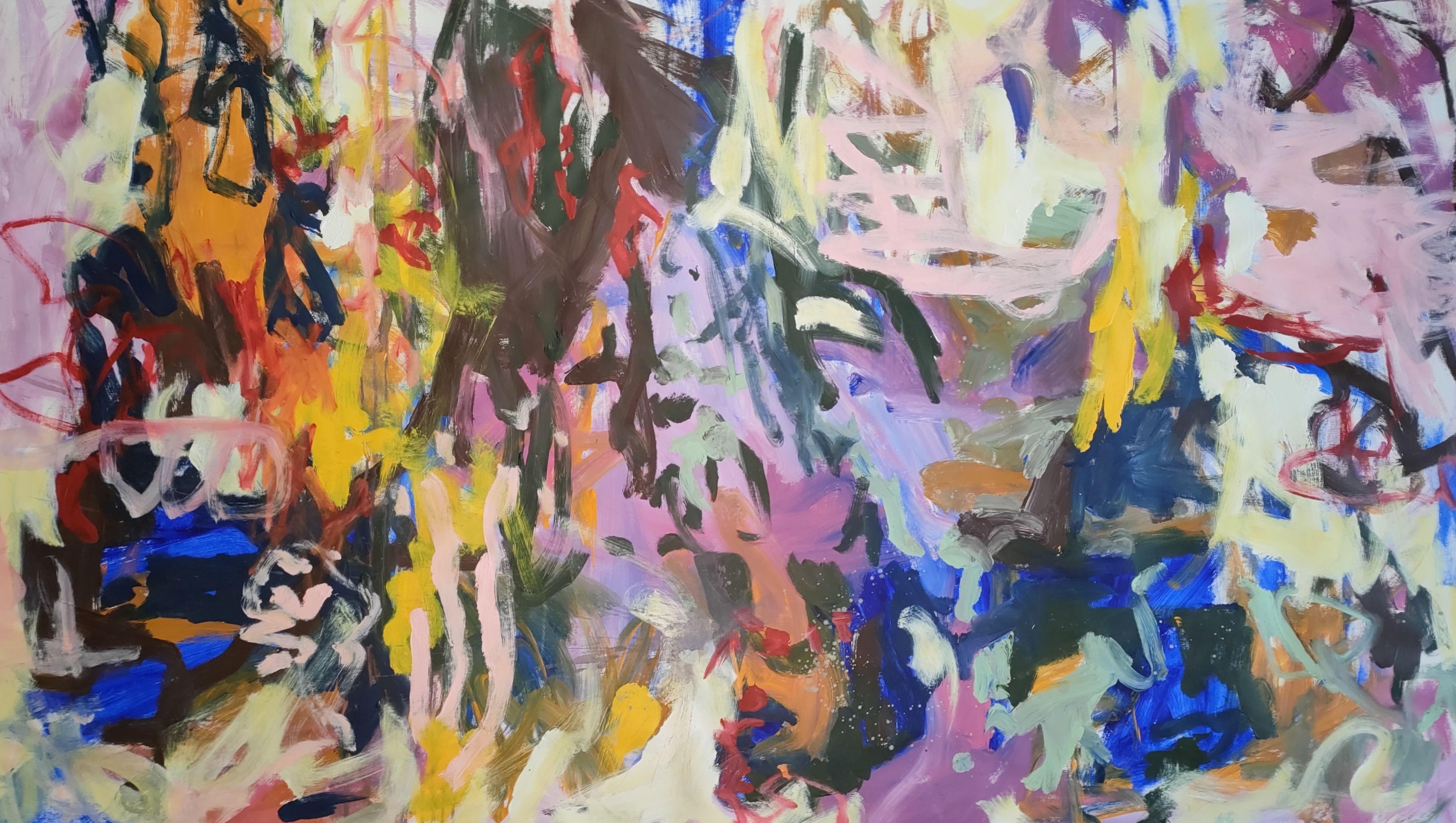 Belond time, Malerei, Acryl auf Leinwand