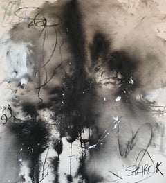 Black Swan, Painting, Acrylic on Canvas