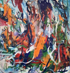 Blue lines, Painting, Acrylic on Canvas