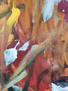 Été bleu 2025, peinture, acrylique sur toile