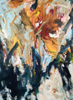 Été bleu 2025, peinture, acrylique sur toile