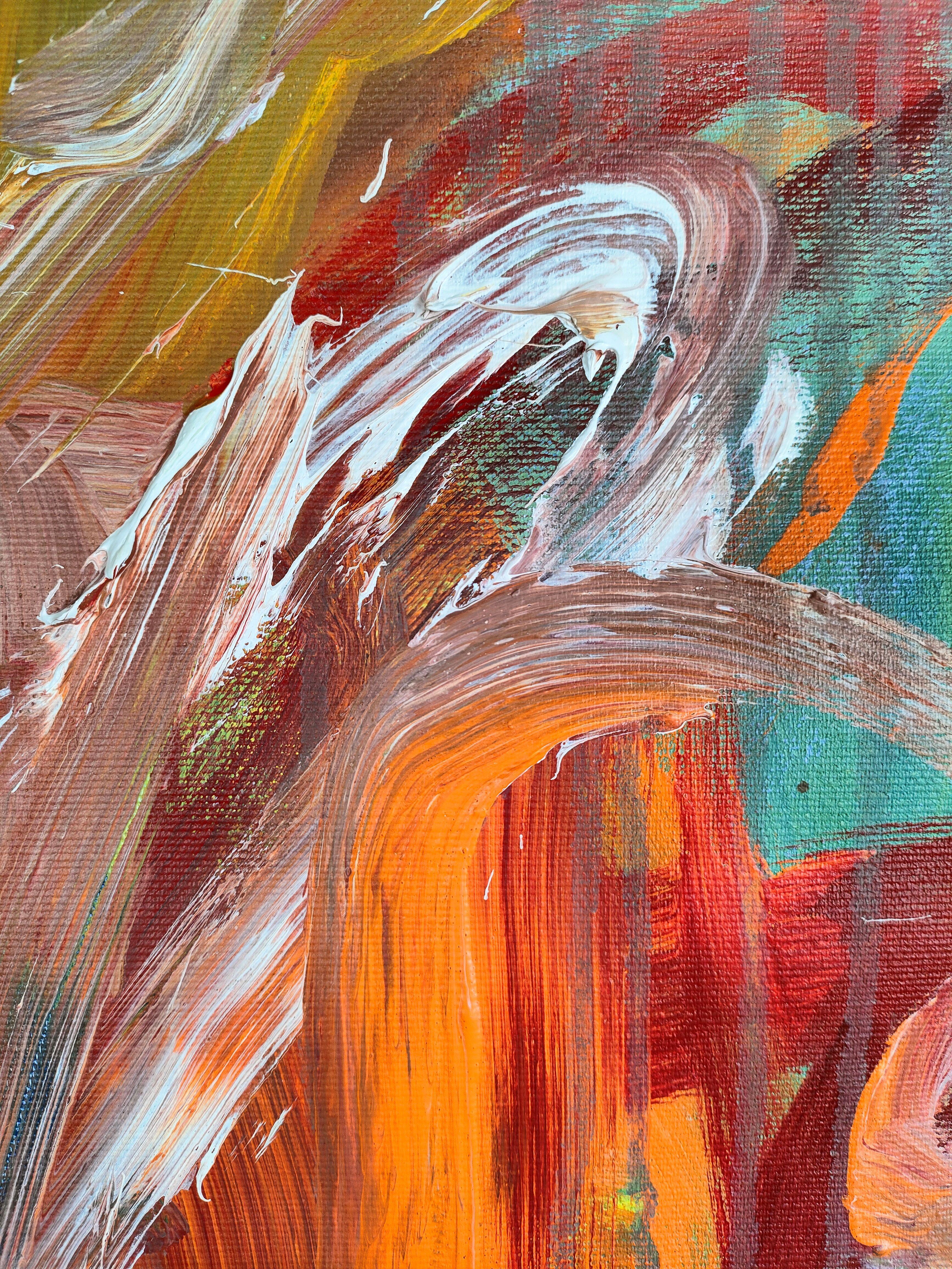 DesAtoiles plein les yeux, Painting, Acrylic on Canvas For Sale 1