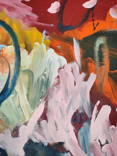 Je vous dois quelque chose, peinture, acrylique sur toile