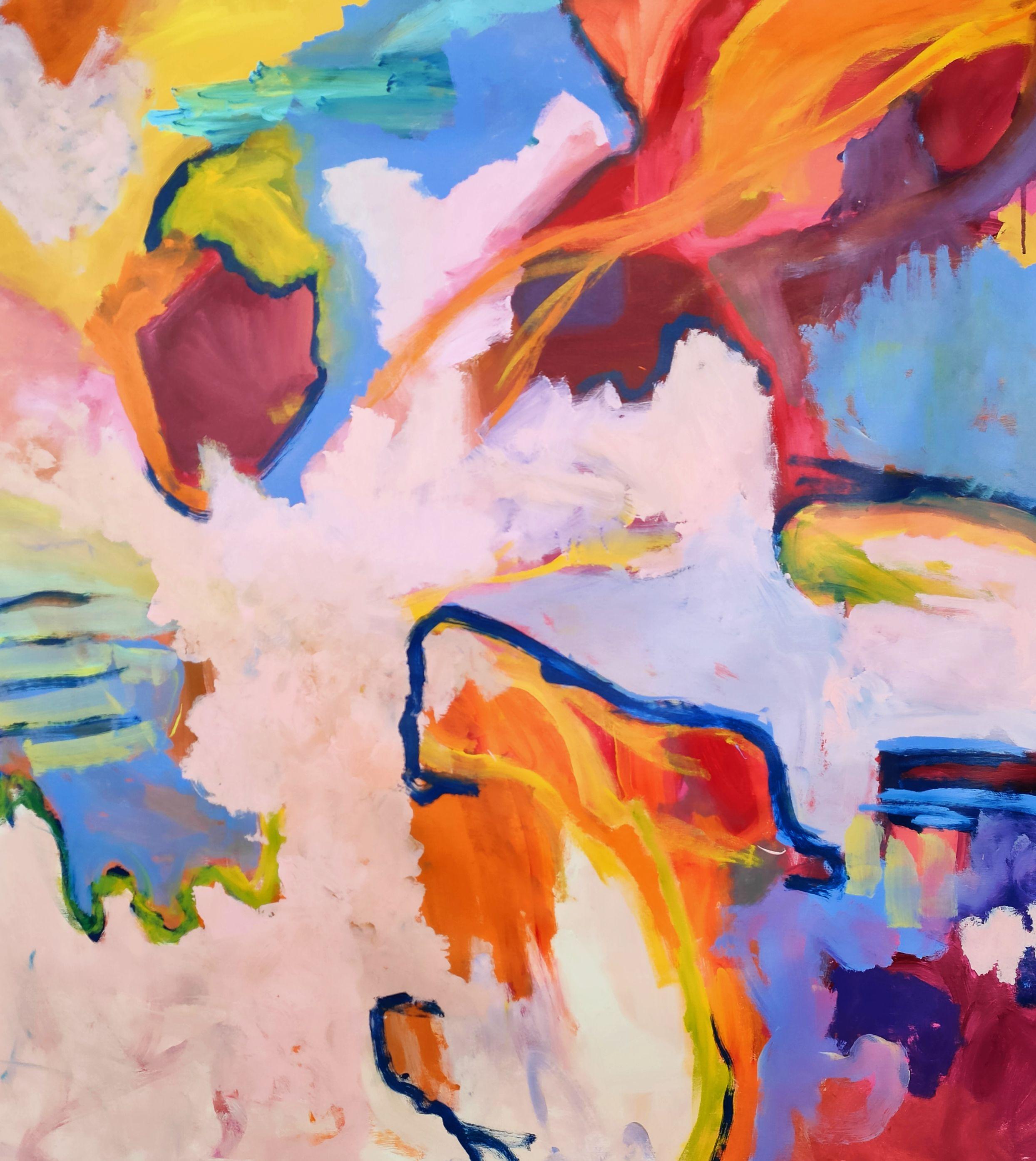 Don't give up, Gemälde, Acryl auf Leinwand