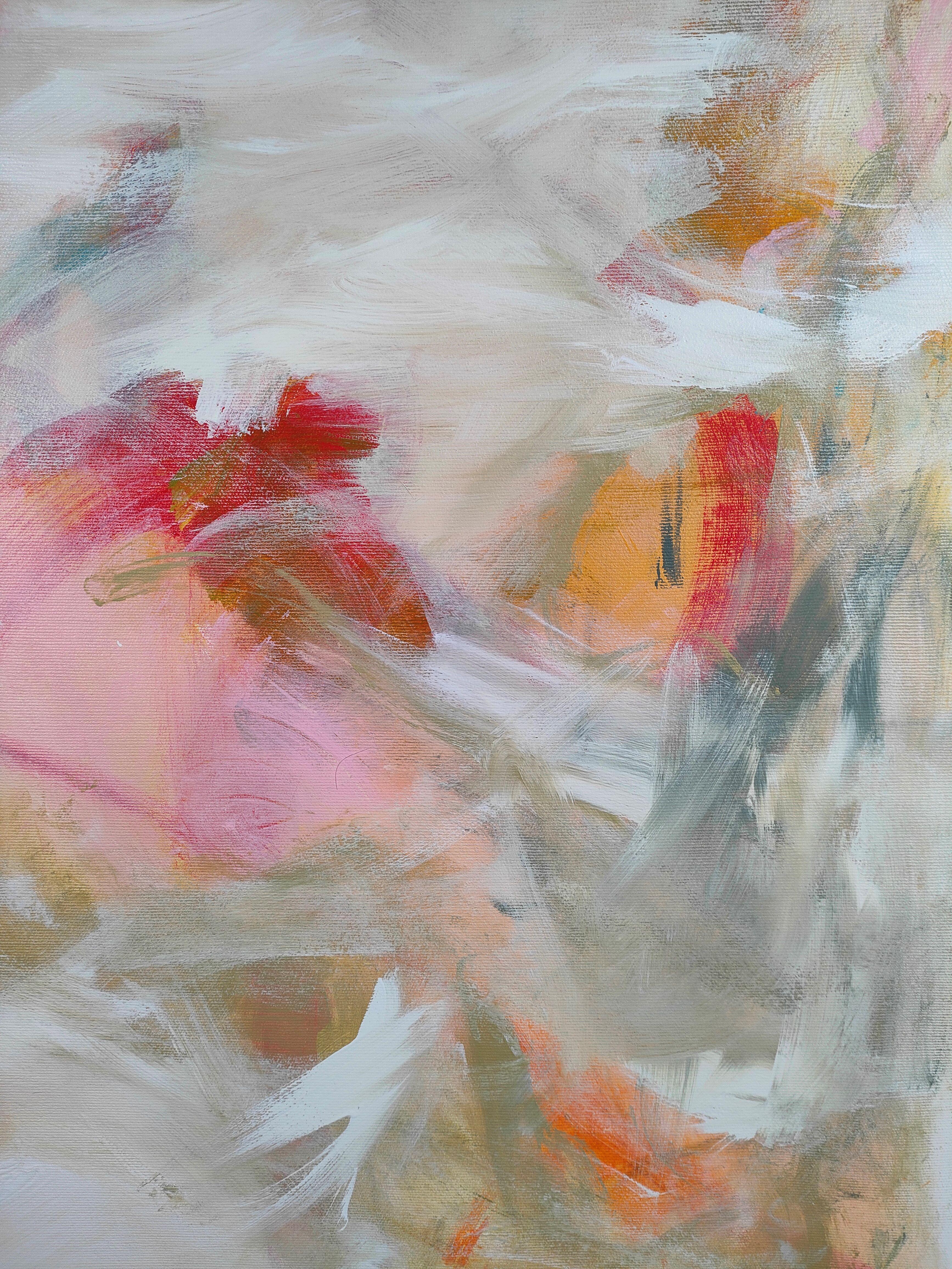 Douceur printaniÃ¨re, Painting, Acrylic on Canvas For Sale 2