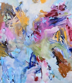 Emily in wonderland, Painting, Acrylic on Canvas