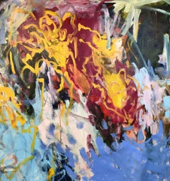 L'énergie me traverse, peinture, acrylique sur toile
