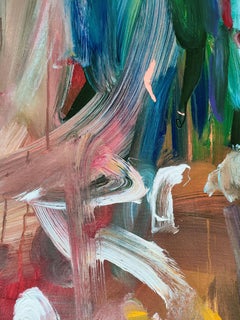 Flowers perfume, Painting, Acrylic on Canvas