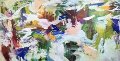 French summer, Painting, Acrylic on Canvas
