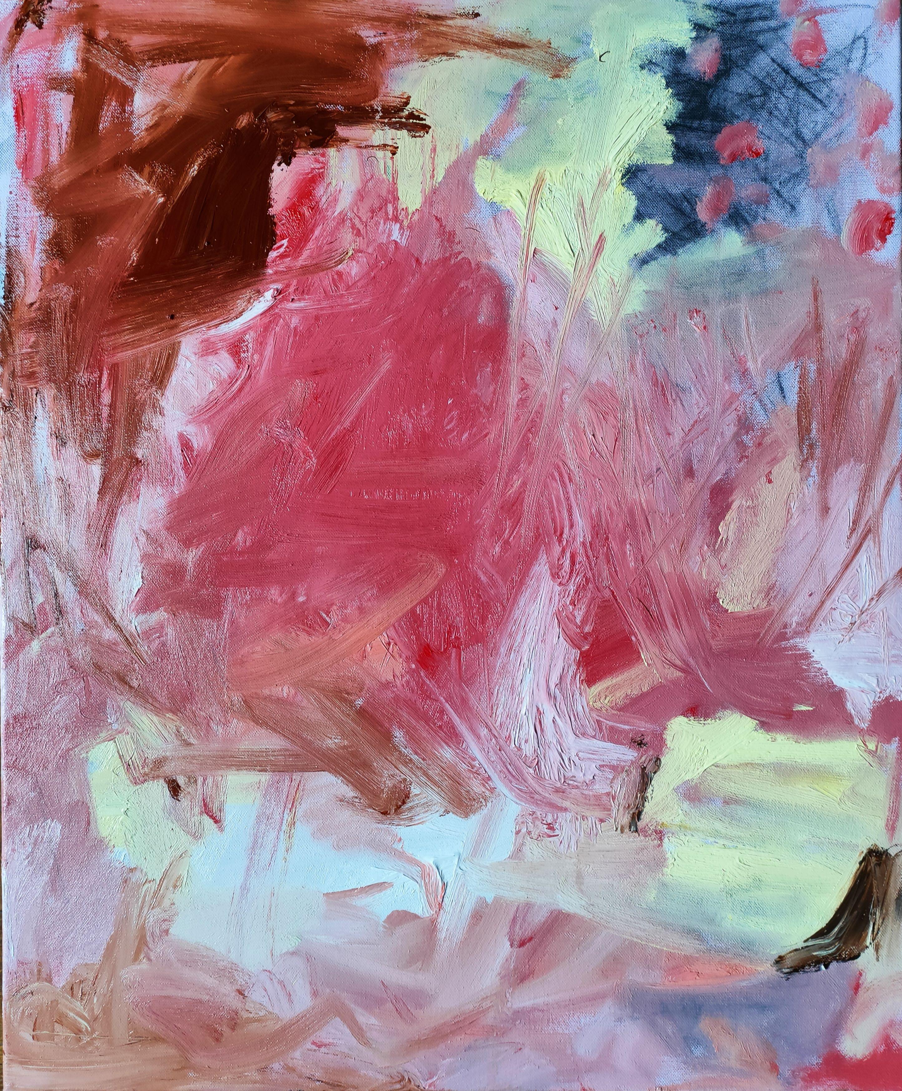 Abstract Painting de Emily STARCK - Gratitud, Pintura, Óleo sobre lienzo