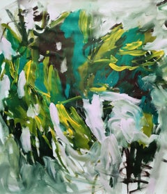 Green Nature, Painting, Acrylic on Canvas