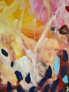 Gushing, Pittura, Acrilico su tela