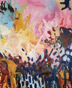 Gushing, Pittura, Acrilico su tela