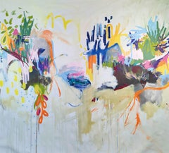 In my garden, Painting, Acrylic on Canvas