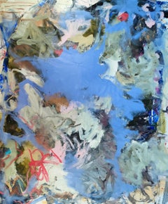 Le grand bleu, Painting, Acrylic on Canvas