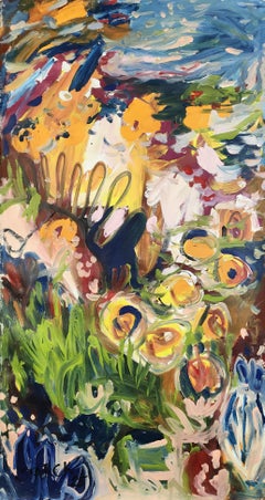 Le jardin des dÃClices, Pintura, AcrÃlico sobre lienzo