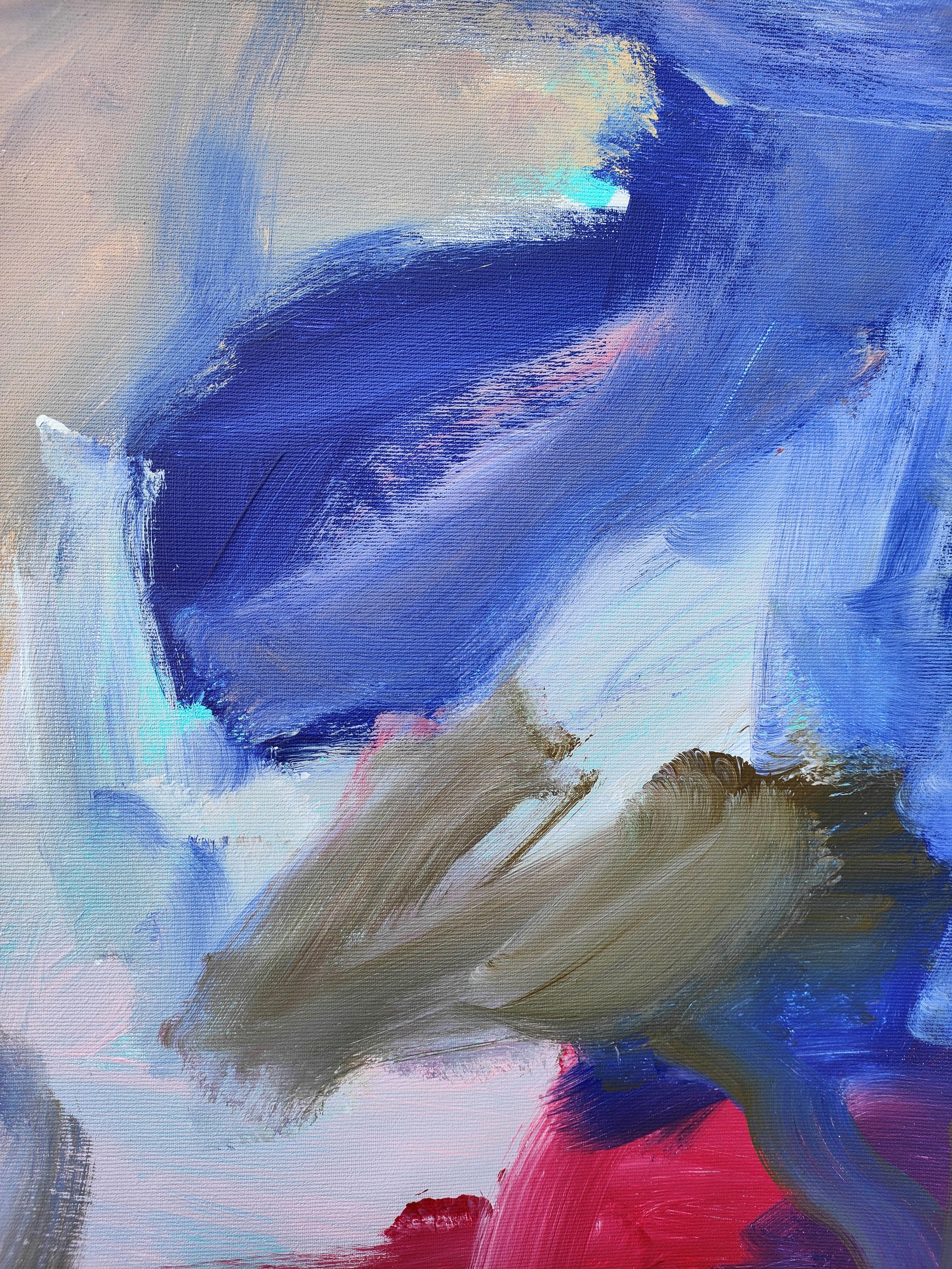 Lucid-Traum, Gemälde, Acryl auf Leinwand (Abstrakter Expressionismus), Painting, von Emily STARCK