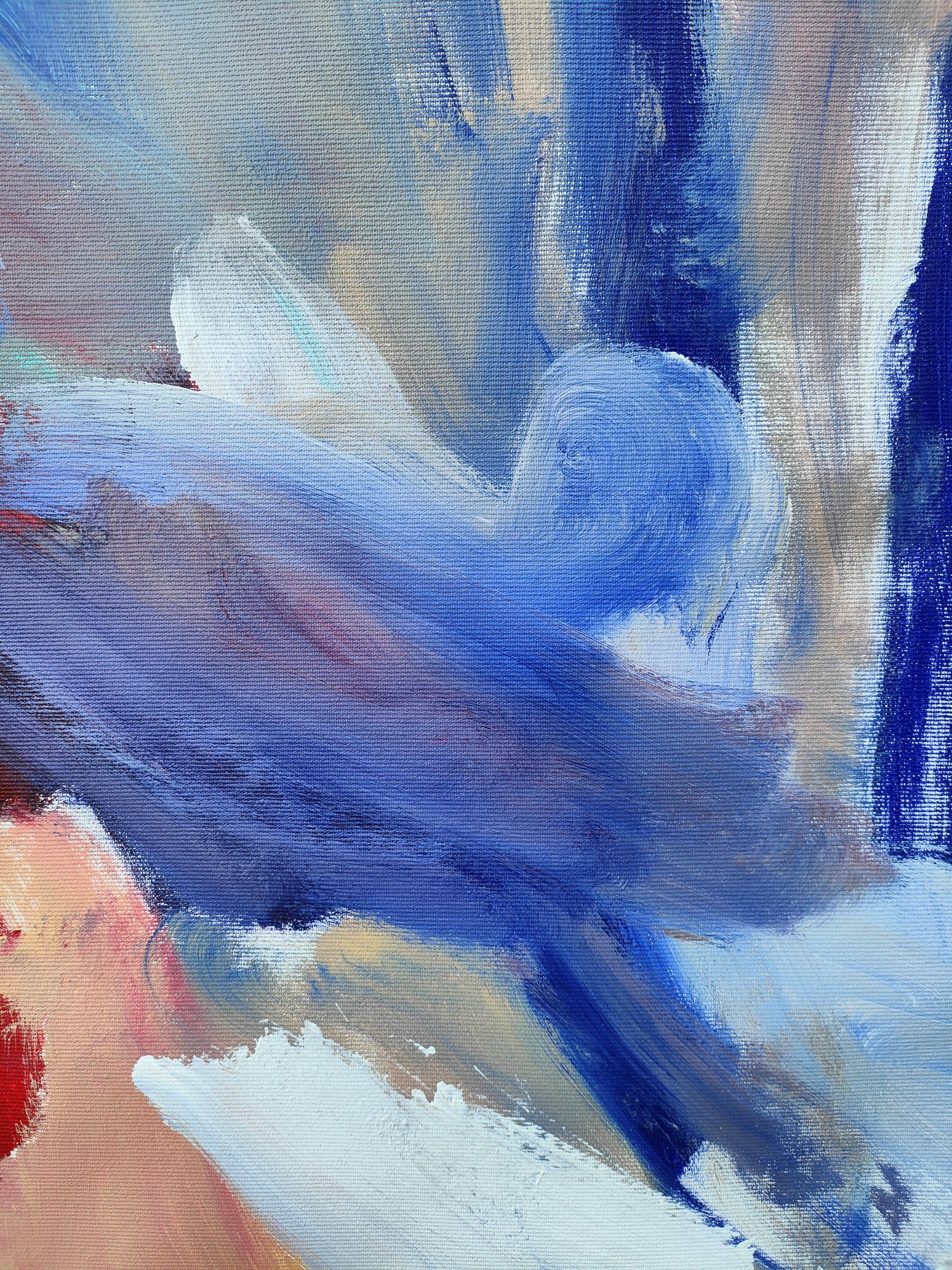 Lucid-Traum, Gemälde, Acryl auf Leinwand im Angebot 1