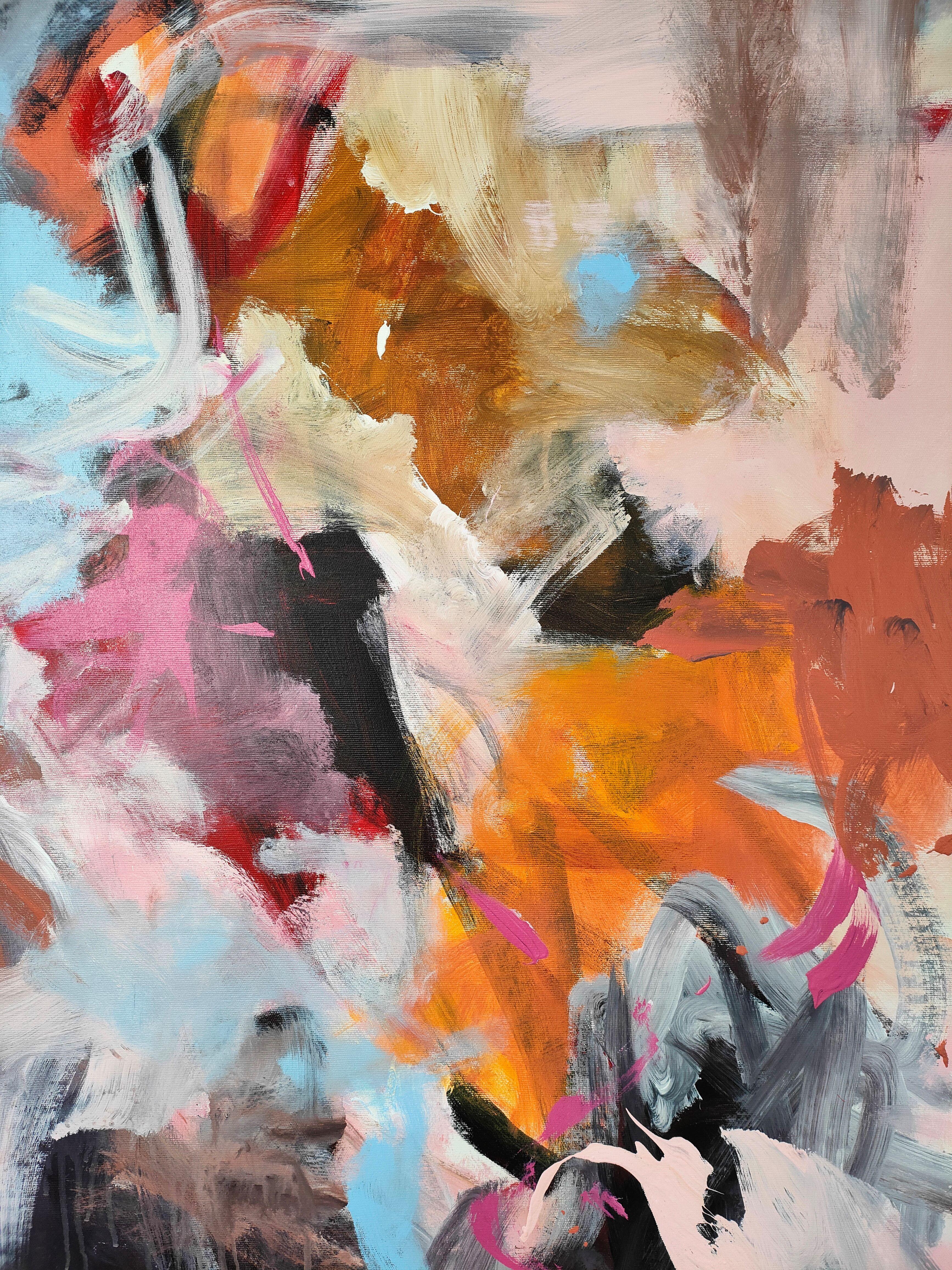 Morbus, Gemälde, Acryl auf Leinwand (Abstrakter Expressionismus), Painting, von Emily STARCK