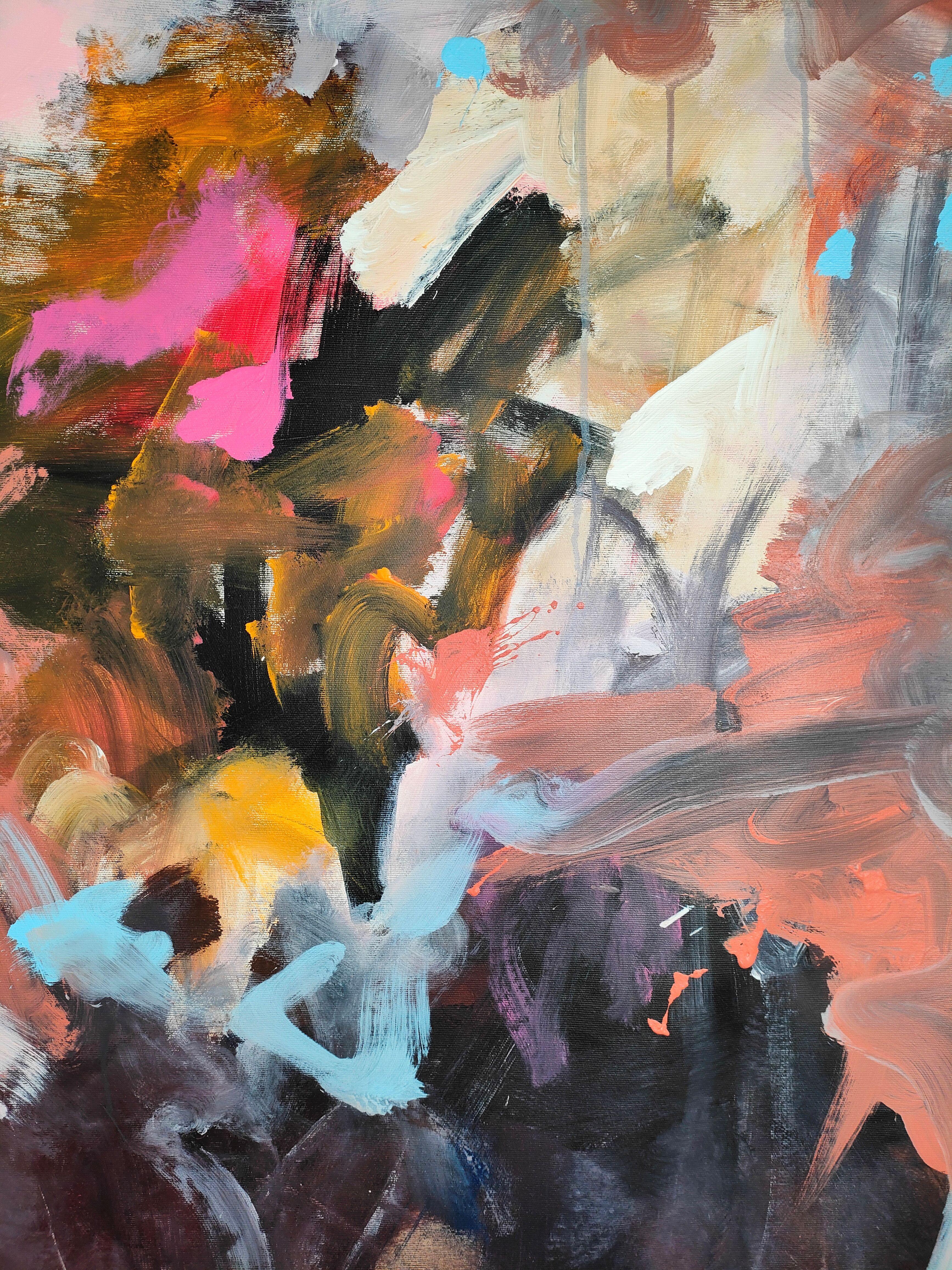 Morbus, Gemälde, Acryl auf Leinwand im Angebot 1