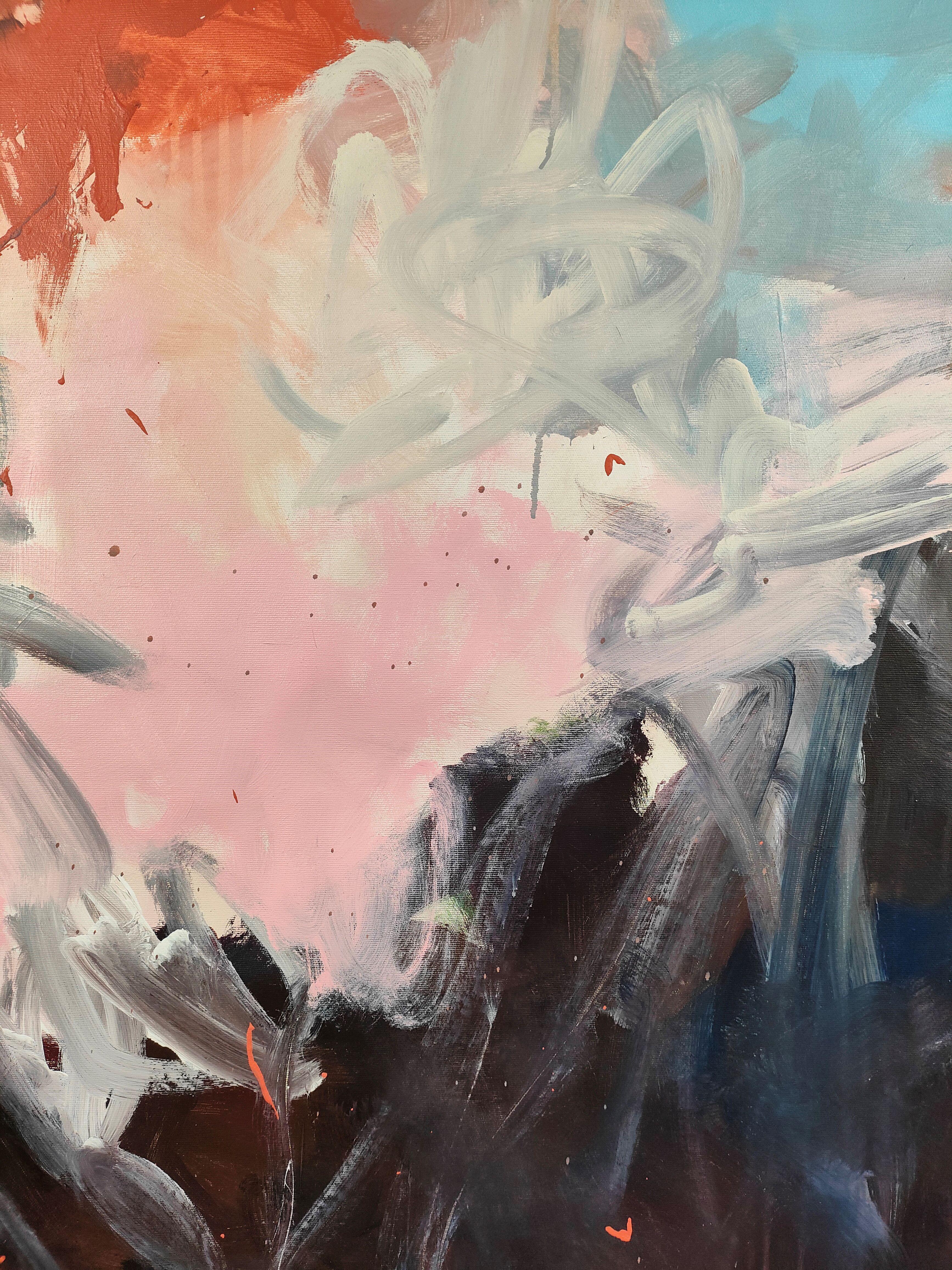 Morbus, Gemälde, Acryl auf Leinwand im Angebot 2