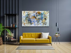 PoÃCsie picturale, Peinture, Acrylique sur toile