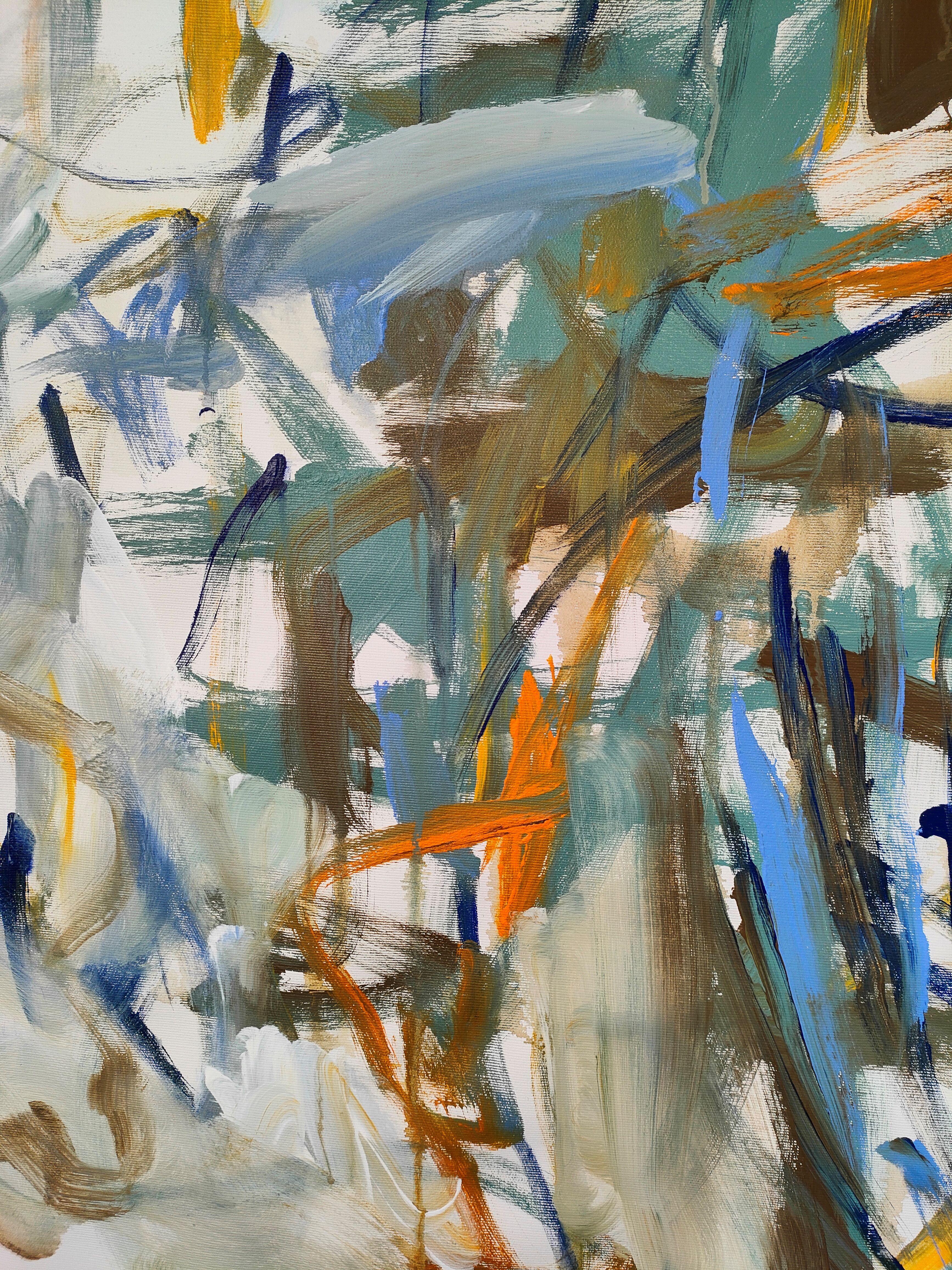 PoÃCsie picturale, Painting, Acrylic on Canvas For Sale 2