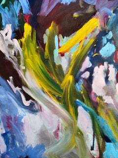 Primavera poetica, Pittura, Acrilico su tela