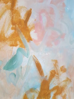 PoussiÃ¨res de sable du Sahara, Painting, Acrylic on Canvas