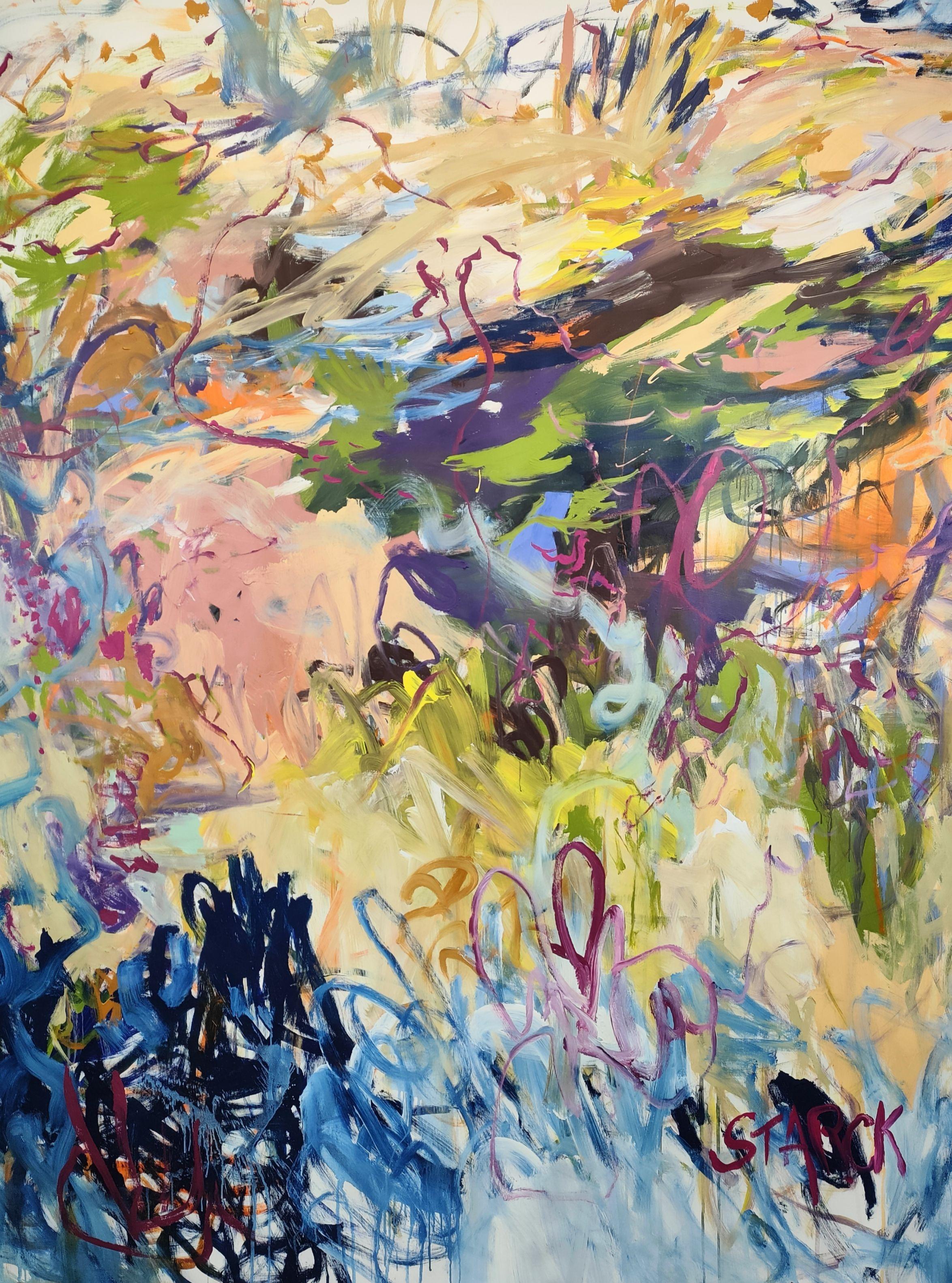 Spirituelle Unsterblichkeit, Malerei, Acryl auf Leinwand