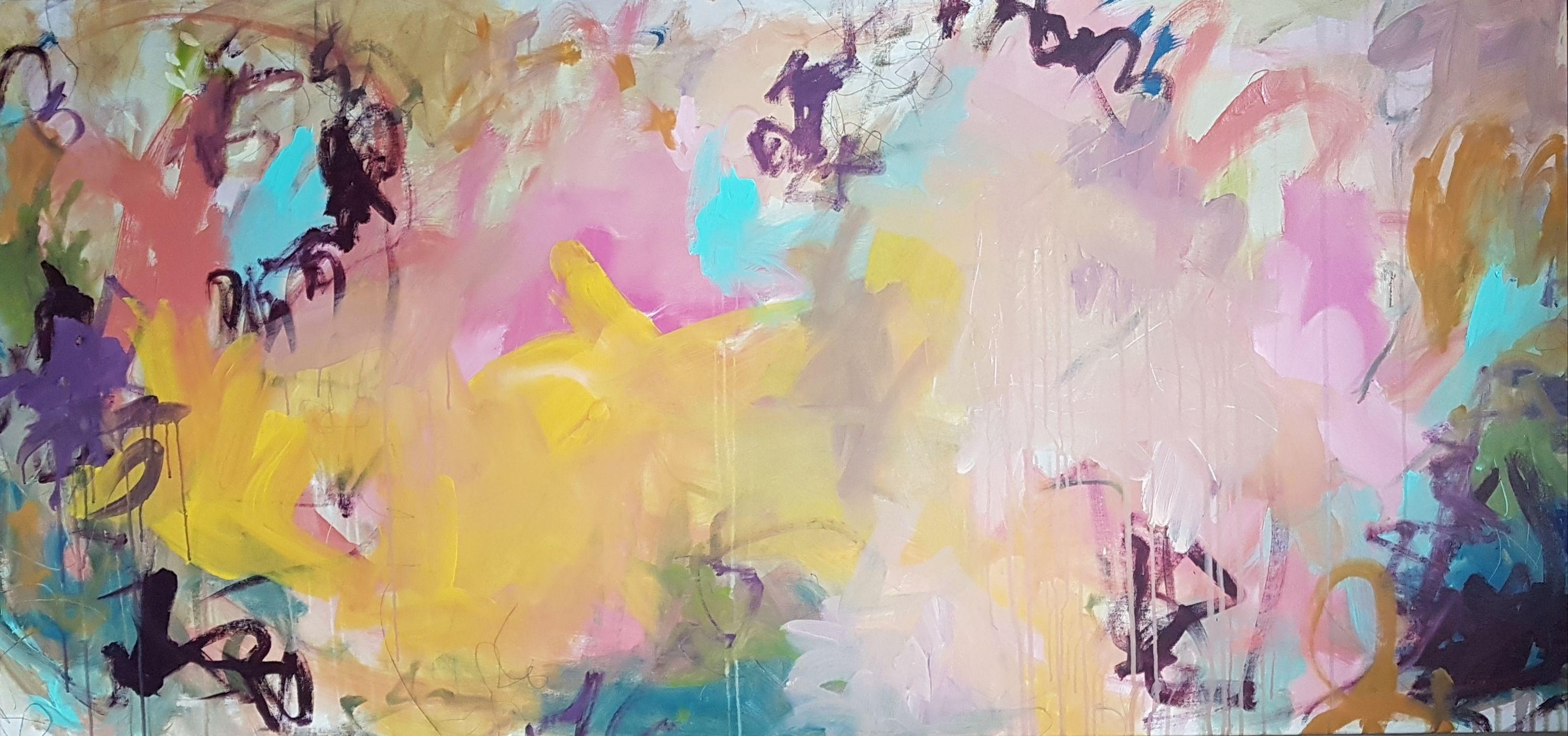 Sommer 2021, Gemälde, Acryl auf Leinwand