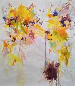 Sunflower II, Painting, Acrylic on Canvas