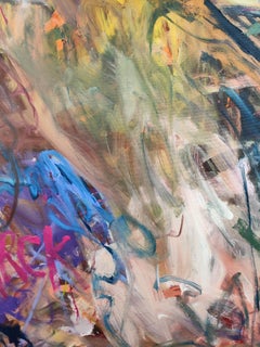 La réunion, peinture, acrylique sur toile