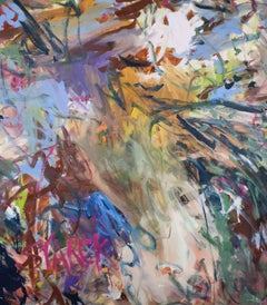 La réunion, peinture, acrylique sur toile
