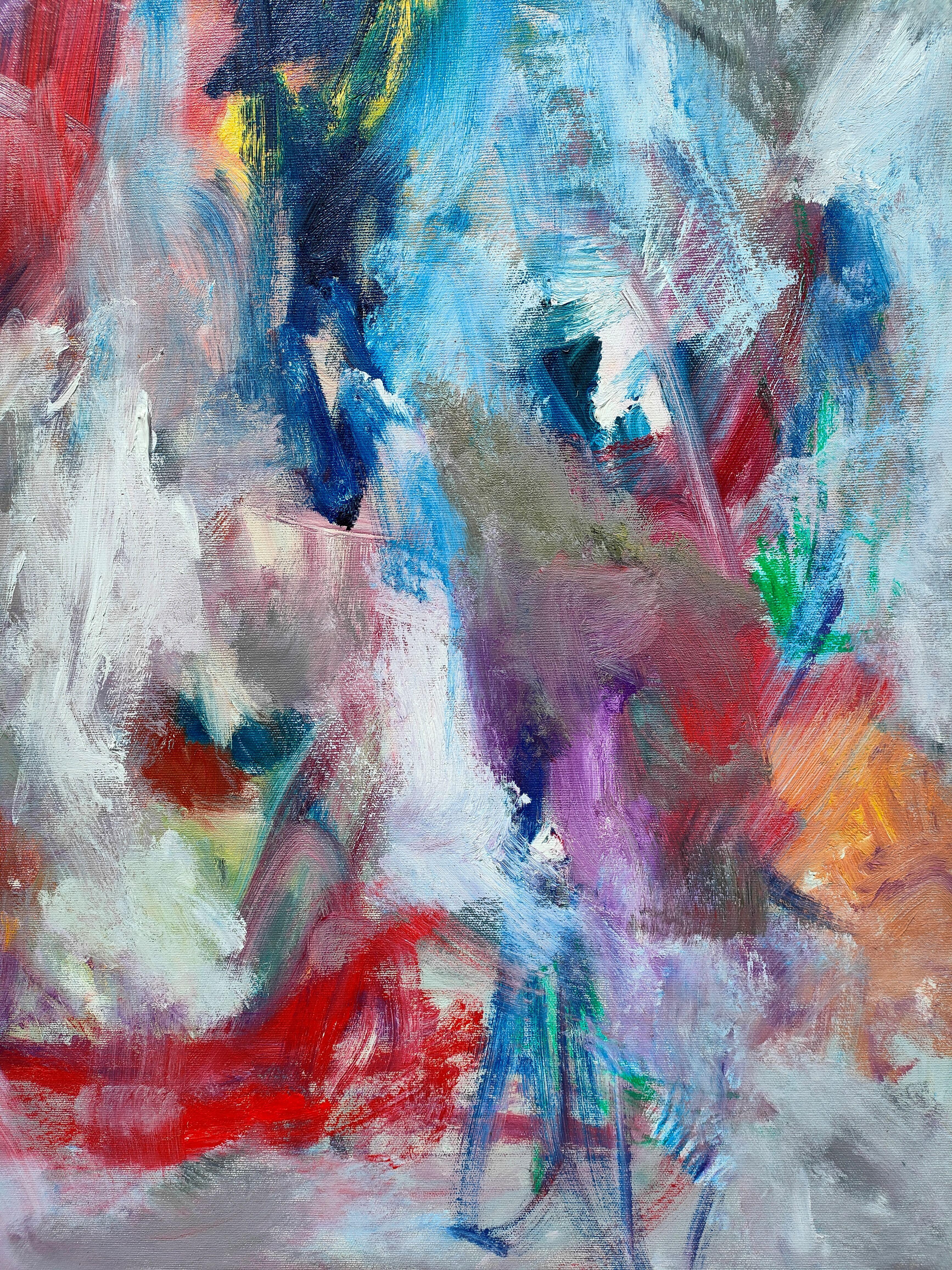 The Power of Art, Painting, Oil on Canvas For Sale 3