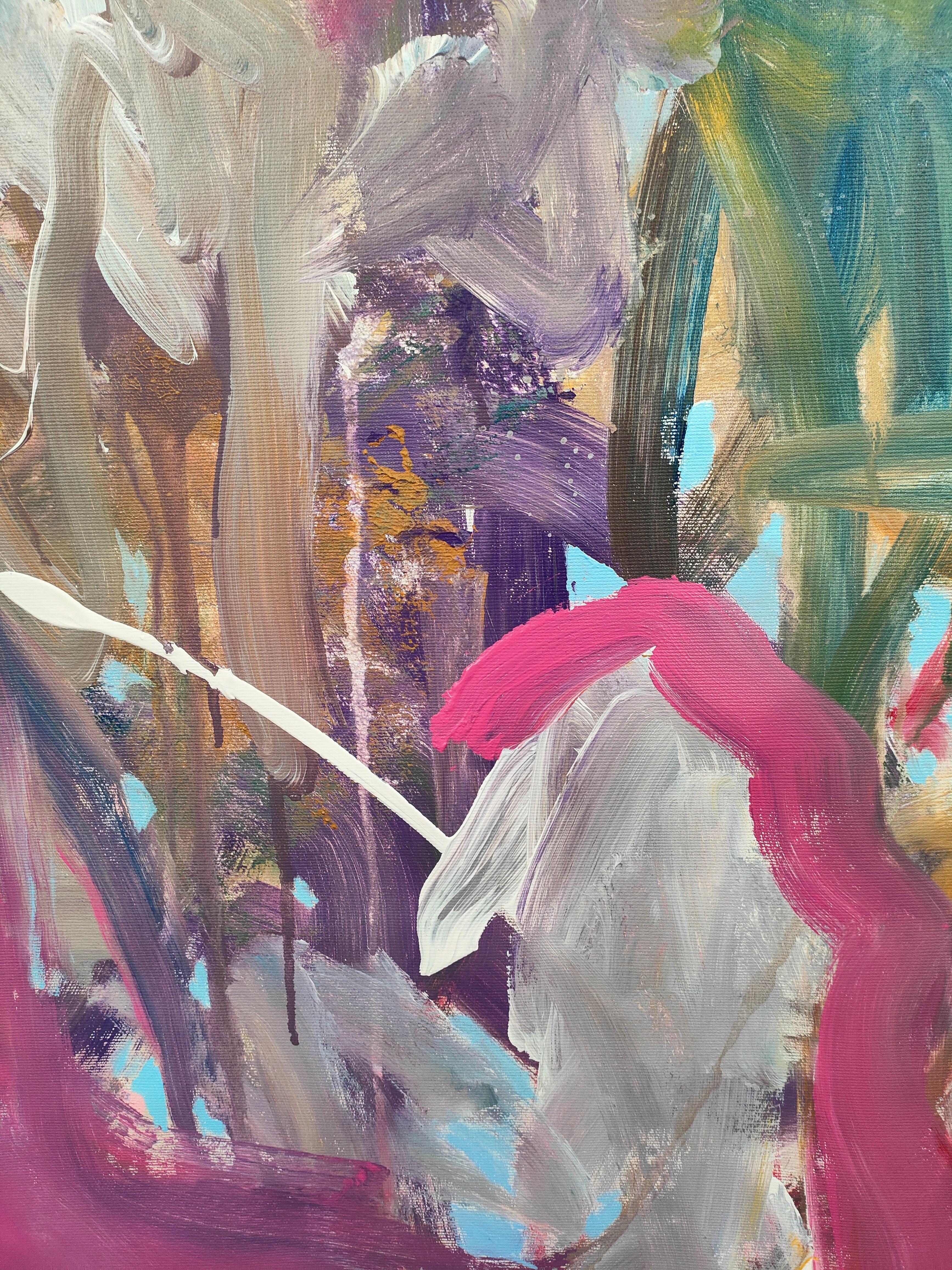 Die Sonne glänzt, Gemälde, Acryl auf Leinwand im Angebot 1
