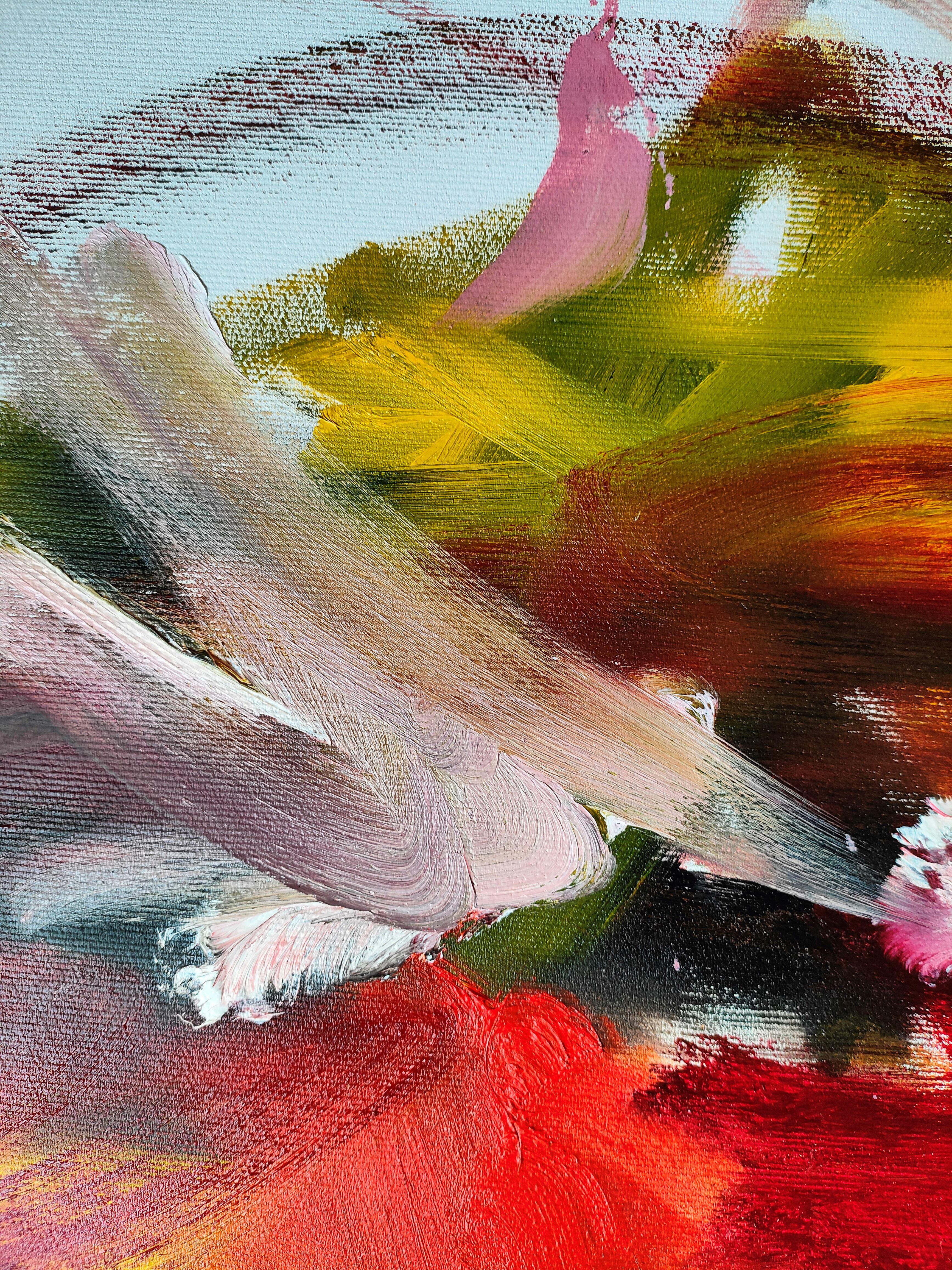 Das ist ich, Gemälde, Öl auf Leinwand (Abstrakter Expressionismus), Painting, von Emily STARCK