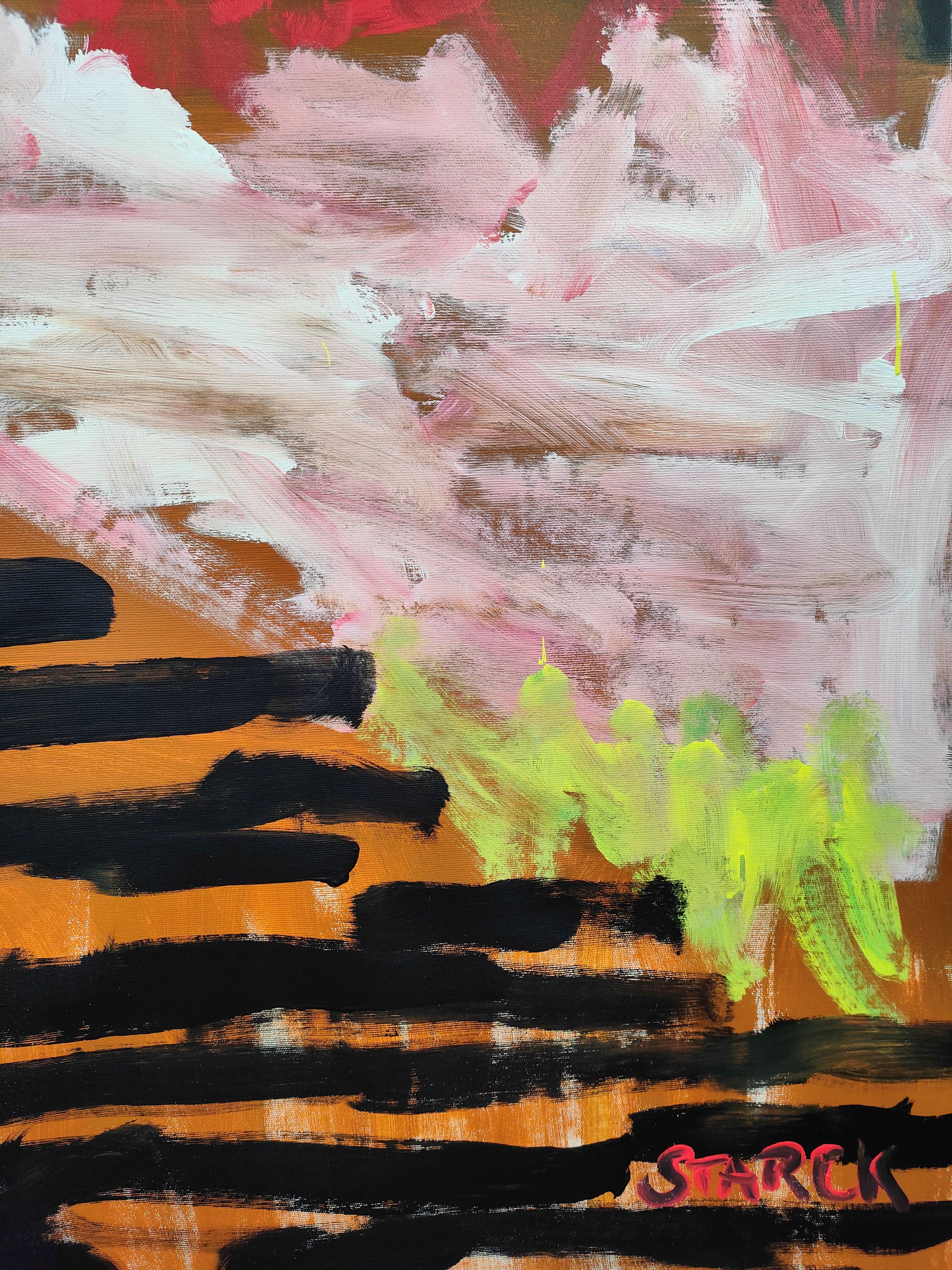 Un coup de maAtre, Gemälde, Acryl auf Leinwand im Angebot 1